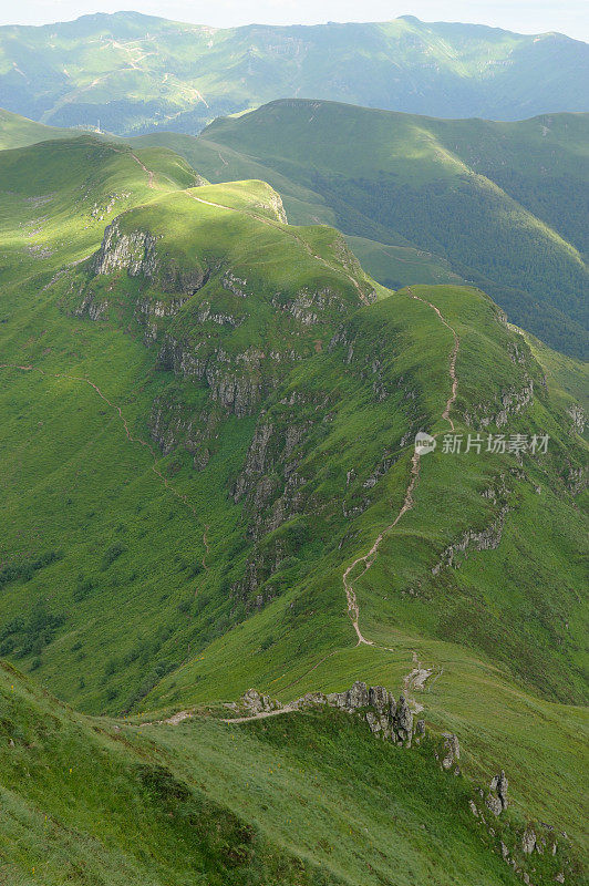 山脊和Breche de Rolland